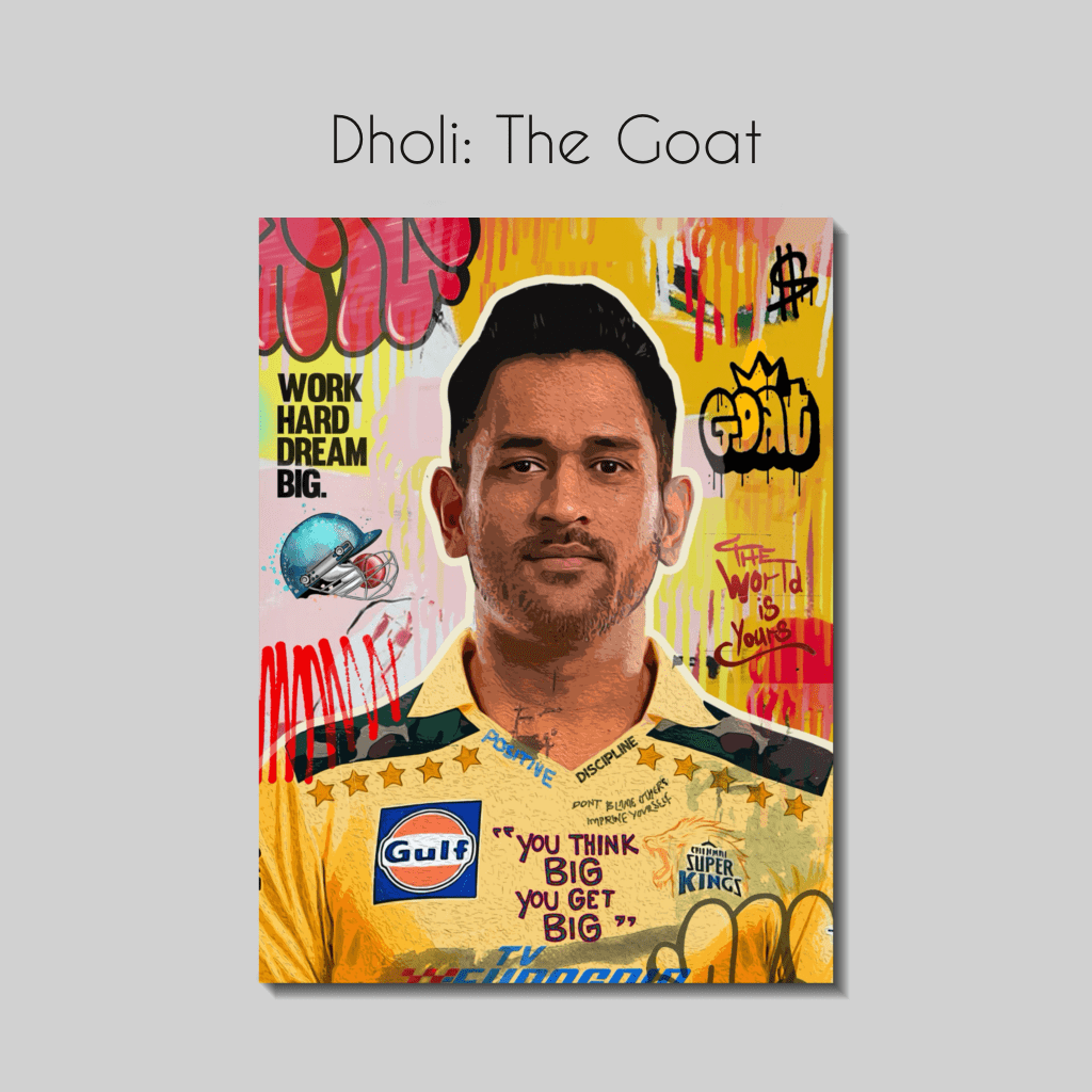 Dhoni: The Goat - Diptamart